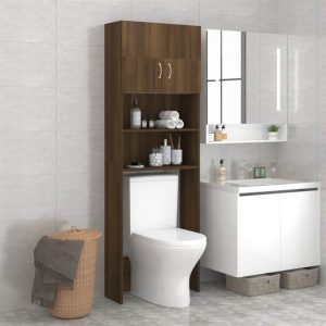 Appliances | Bathroom Cabinet Brown Oak 64×25.5×190 cm Appliances Appliances