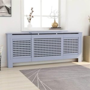 Appliances | MDF Radiator Cover Grey 205 cm Appliances Appliances