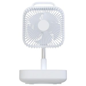 Appliances | Smart Portable Folding Fan Adjustable Angle Mute Shaking Head Four Modes 10000mAh Battery Removable Cleaning For Office Outdoor Summer Cooling – White Appliances Appliances