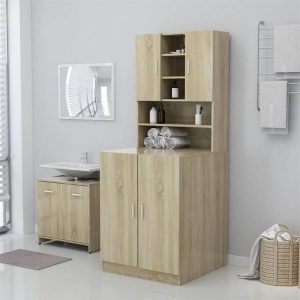 Appliances | Washing Machine Cabinet Sonoma Oak 71×71.5×91.5 cm Appliances Appliances