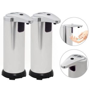 Bathroom Supplies | Automatic Soap Dispensers 2 pcs Infrared Sensor 600 ml Bathroom Supplies Bathroom Supplies