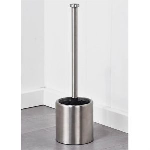 Bathroom Supplies | HI Toilet Brush with Holder 10 cm Stainless Steel Bathroom Supplies Bathroom Supplies