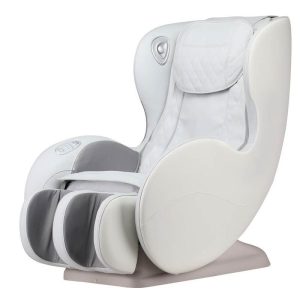 Chairs | PU Leather Heated Massage Chair with Bluetooth Speaker and USB Port for Living Room, Bedroom, Home Theater, Office – Beige Chairs Beige