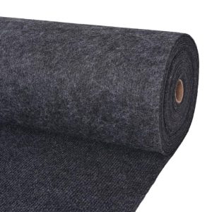 Festival Gifts & Party Supplies | Exhibition Carpet Rib 1.6×10 m Anthracite Smart Home & Garden Festival Gifts & Party Supplies