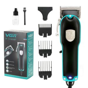 Health & Beauty | VGR V-123 Wired Electric Hair Clipper with 4 Guide Combs, Haircut Machine Barber Trimmer – EU Plug Health & Beauty Health & Beauty