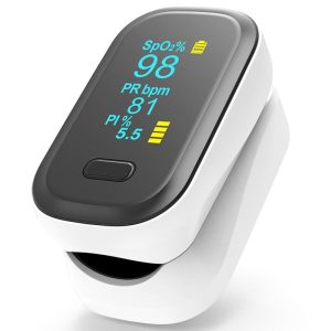 Health Care | oFit-2 Finger-Clamp Pulse Oximeter Portable Pulse Oximetro Monitor – White Health & Beauty Health Care