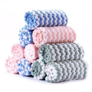 Household Supplies | 10pcs 15*20cm Kitchen Dishcloths, Super Absorbent, Non-stick Oil 15*20cm Household Supplies Household Supplies