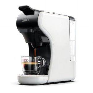 Kitchen Appliances | H1A 1450W Espresso Coffee Machine, 19 Bar Extraction, Hot/Cold 4-in-1 Multiple Capsule Coffee Maker – White Kitchen & Dining Kitchen Appliances