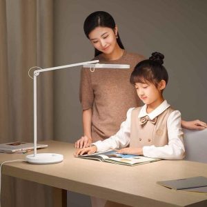 Lighting | Mijia Table Lamp Pro Reading Writing Version, Wide Lamp Head, 2700-5500K Color Temperature, Ra95 Color Rendering Index, Stepless Dimming, 180-degree Rotation, Voice Control Lighting Lighting