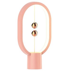 Lighting | USB Rechargeable Mini HENGPRO Balance LED Table Lamp Ellipse Magnetic Mid-air Switch Eye-Care Night Light Touch Control Lighting Lighting