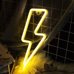 Lighting | Venforze Lightning Neon Light USB or Battery Powered LED Lights up Signs for Bedroom Game Room Decoration Lighting Lighting