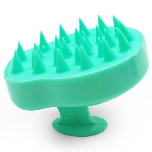 Massage & Relaxation | Scalp Massager Shampoo Brush with Soft & Flexible Silicone Bristles for Hair Care and Head Relaxation – Green Health & Beauty Green