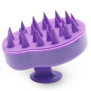 Massage & Relaxation | Scalp Massager Shampoo Brush with Soft & Flexible Silicone Bristles for Hair Care and Head Relaxation – Purple Health & Beauty Massage & Relaxation