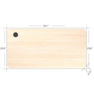 Office Supplies | 140*60*1.8 CM MDF High Quality Table Top Suitable for Electric Standing Desk Frame (Single Motor and Dual Motor) – Wood Office Supplies Office Supplies