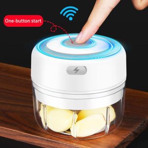 Others | 100ml Electric Garlic Masher Food Chopper Vegetable Meat Grinder USB Wireless Garlic Crusher Mini Food Processor Kitchen Tools 100ml Kitchen & Dining Others