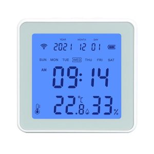 Others | Bluetooth Smart Temperature Humidity Sensor, Backlight Alarm Clock Function, LCD Screen Smart Home & Garden Others