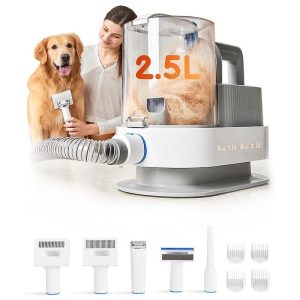 Pet Supplies | M1 Dog Grooming Vacuum Kit for Shedding Long Hair – Blue Smart Home & Garden Blue