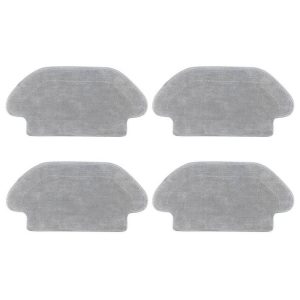 Smart Home | 4pcs Wet Mopping Cloths for Xiaomi VIOMI V2 / V2 Pro  /V3 / MI Home Robot Vacuum Cleaner – Gray Smart Home Gray