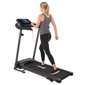 Smart Home | KRD JK1607-3 Foldable Treadmill with Bluetooth, 1.5HP Motor, 220 LBS Load-Bearing, 1-12km/h Speed, P1-P12 Program, Cup Holder Smart Home Black