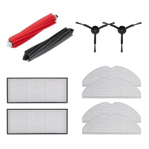 Smart Home | Original Roborock S8 Accessories Set Black (1 x Main Brush + 2 x Side Brush + 2 x Filter + 4 x Mop Cloth ) Smart Home Black