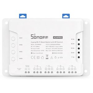 Smart Sockets & Switches | 4CH PRO R3 4-gang Wi-Fi Smart Switch with RF Control 4CH PRO R3 Smart Home & Garden Smart Sockets & Switches