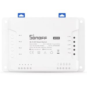 Smart Sockets & Switches | 4CH R3 4 Gang WiFi Smart Switch 3 Working Mode Inter lock Inching Self-Locking Smart Home DIY Switch Via Ewelink 4CH R3 Smart Home & Garden Smart Sockets & Switches