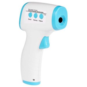 Health Care | Digital Non-contact Infrared Forehead Thermometer LCD Backlight Display – White Blue Health & Beauty Health Care